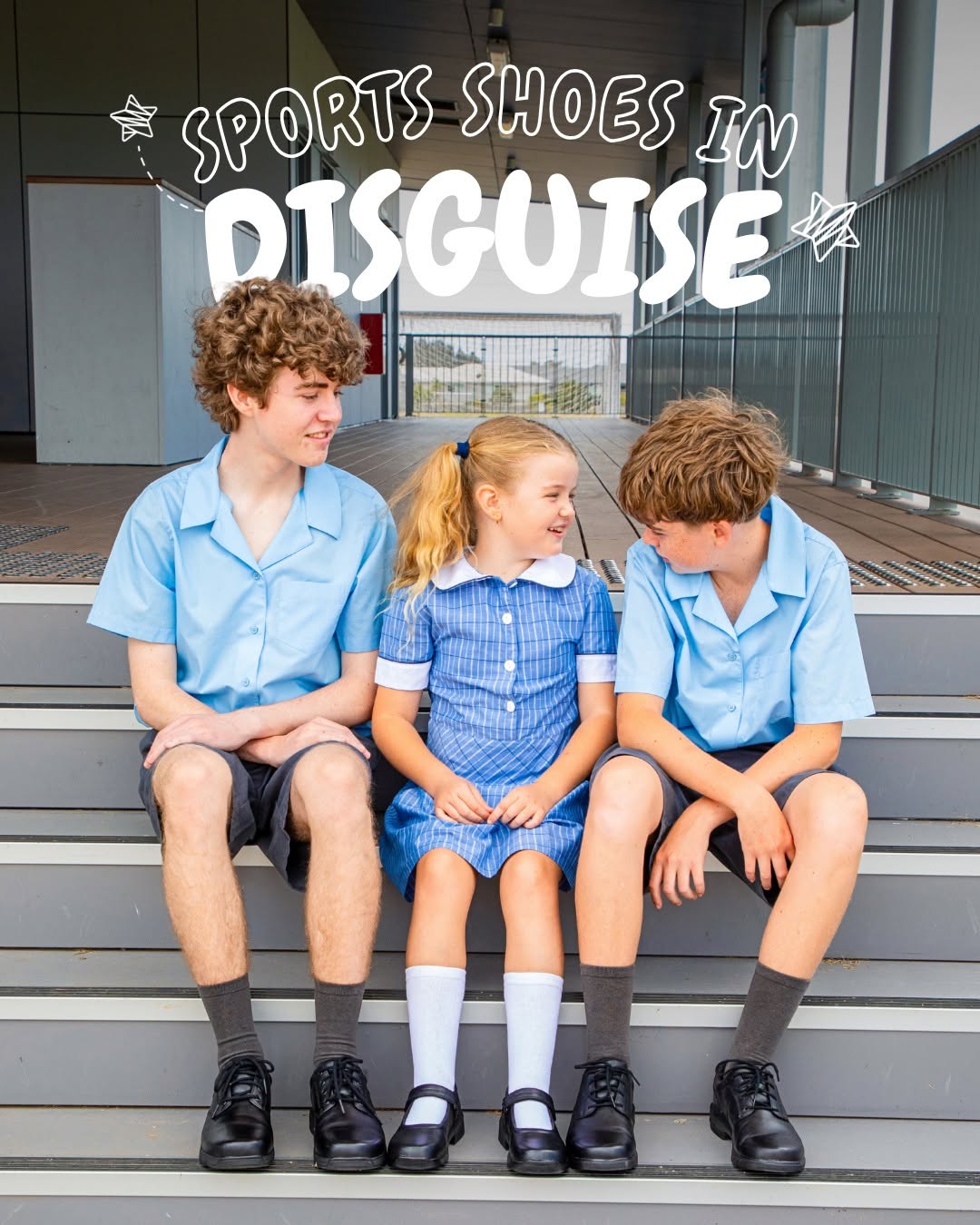 Game-changing school shoes powered by sports shoe technology