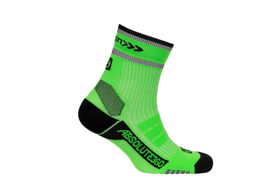 Absolute 360 Be Seen Running Socks, Unisex