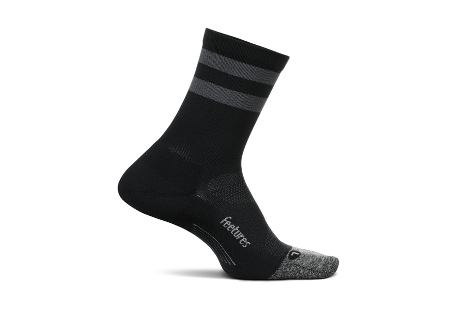 Feetures Elite Lite Cushion Mini Crew Socks, Unisex