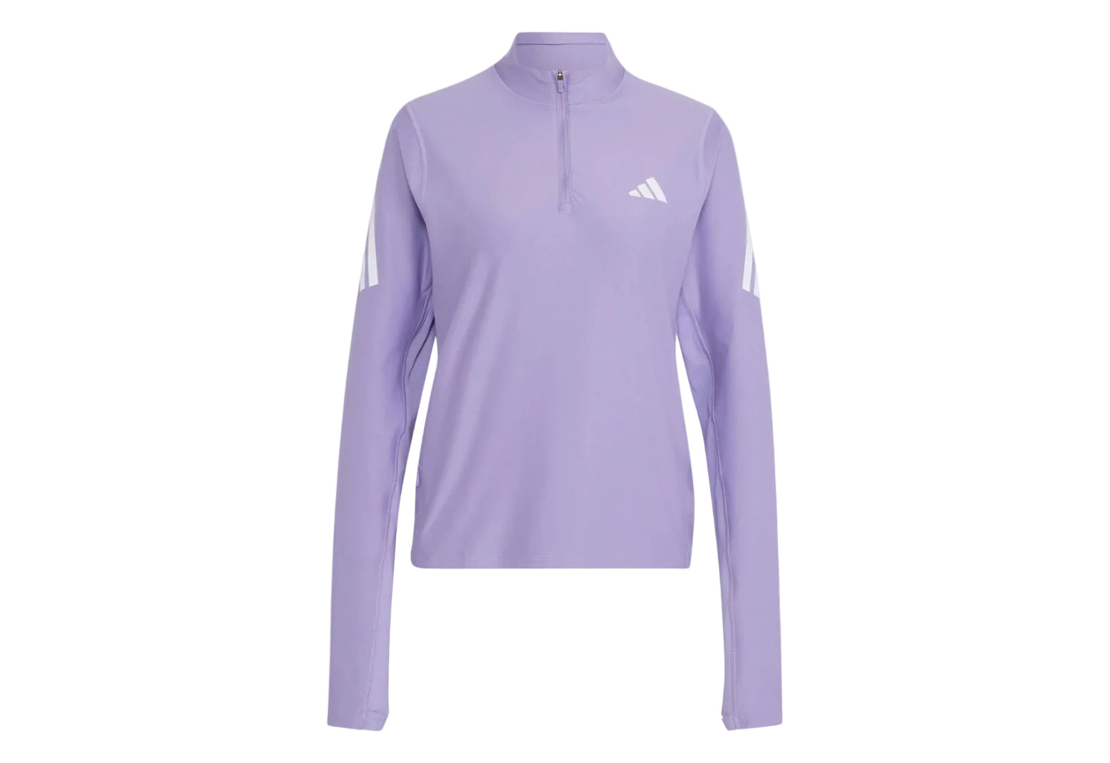 Adidas ADI365/// Zip Up Running Top, Women's