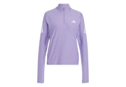 Adidas ADI365/// Zip Up Running Top, Women's