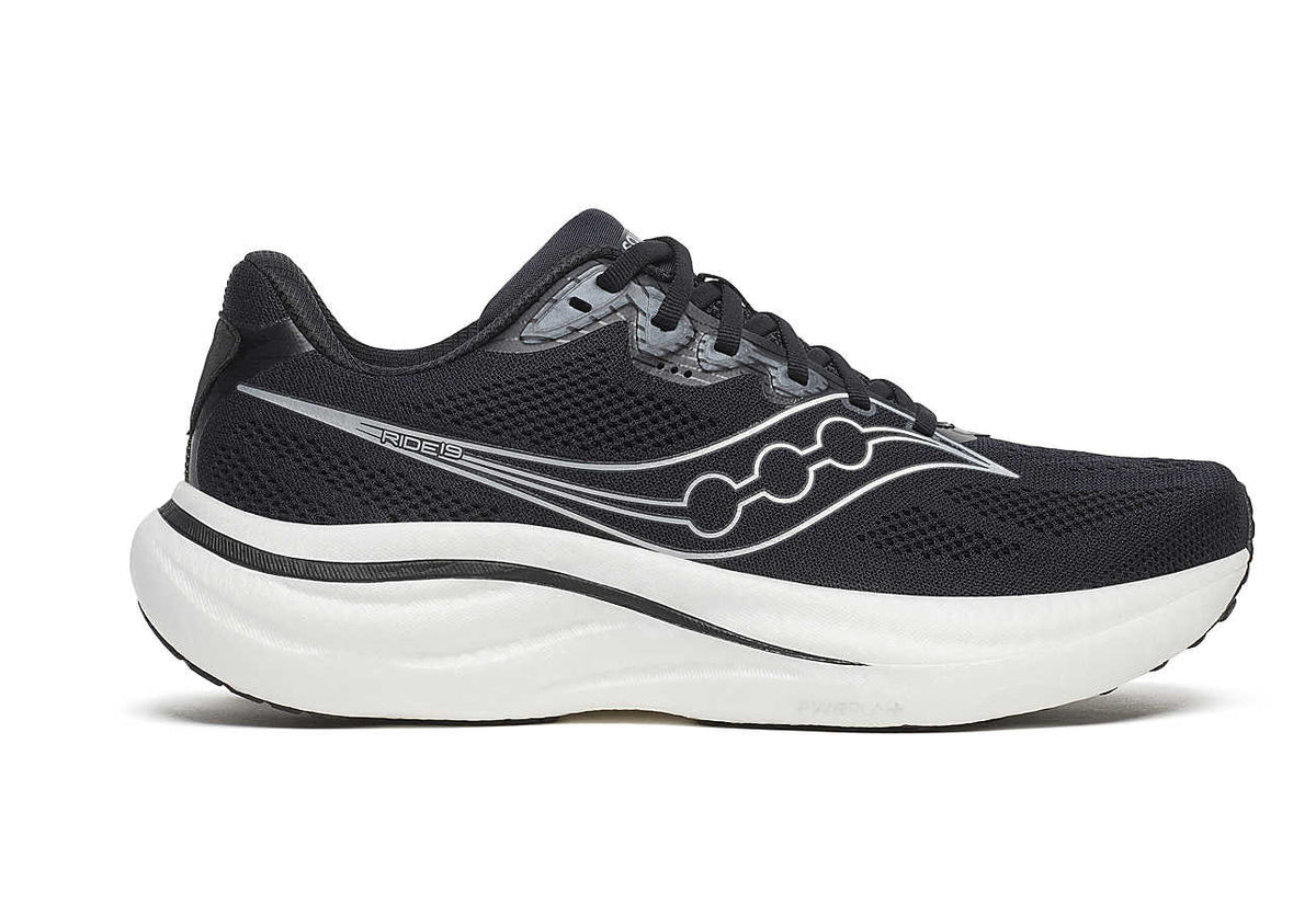 Bed Foot Riders Saucony Ride 19 Wide 2E, Men's – Sporting Feet
