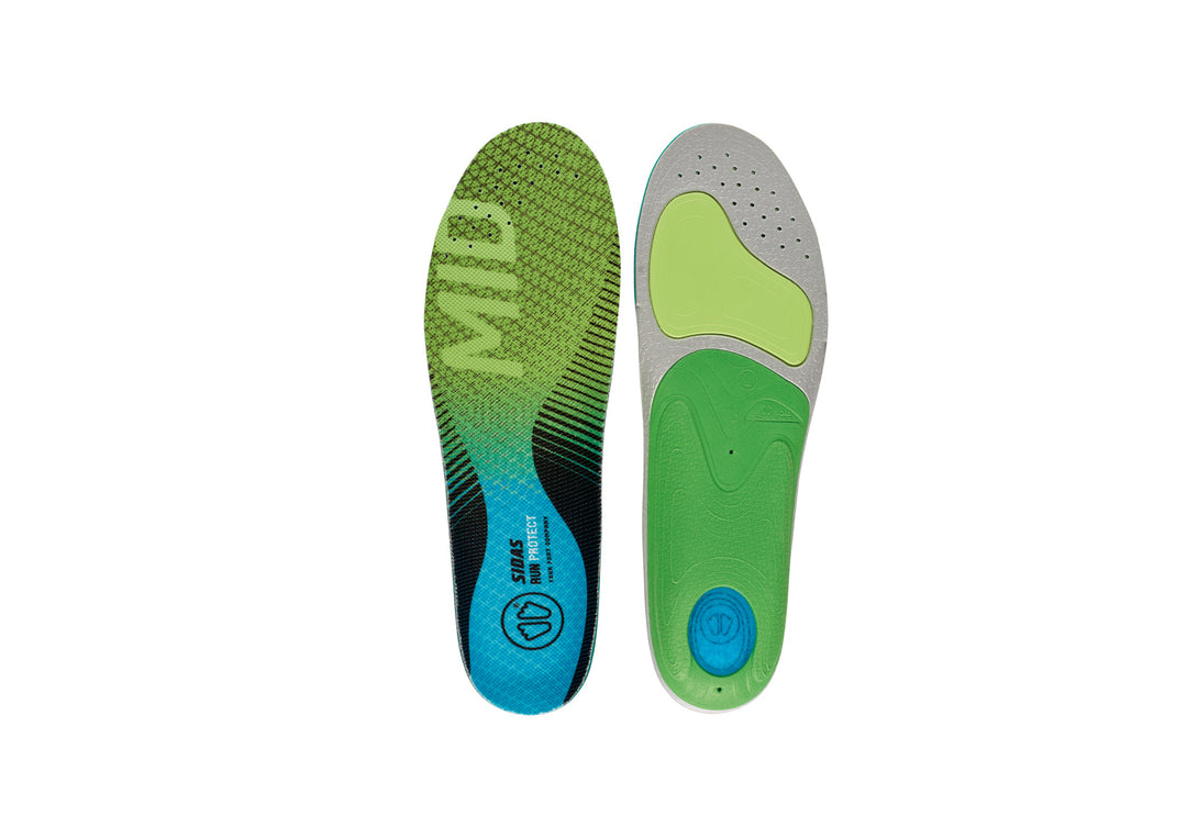 Semelles Sidas Run 3Feet Protect Mid - Confort Et Maintien Pour La Course à Pied, Taille L