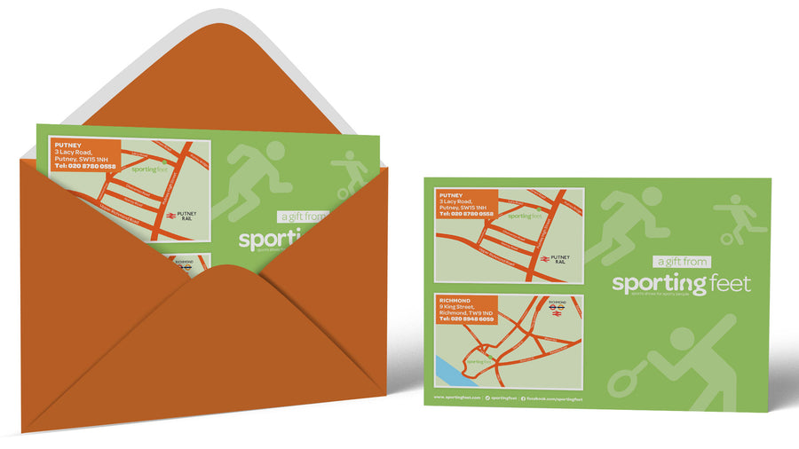Sporting Feet Digital Gift Card